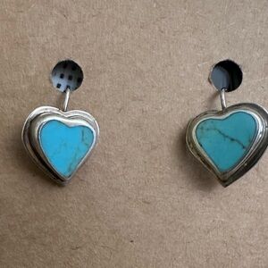 Sterling turquoise earrings